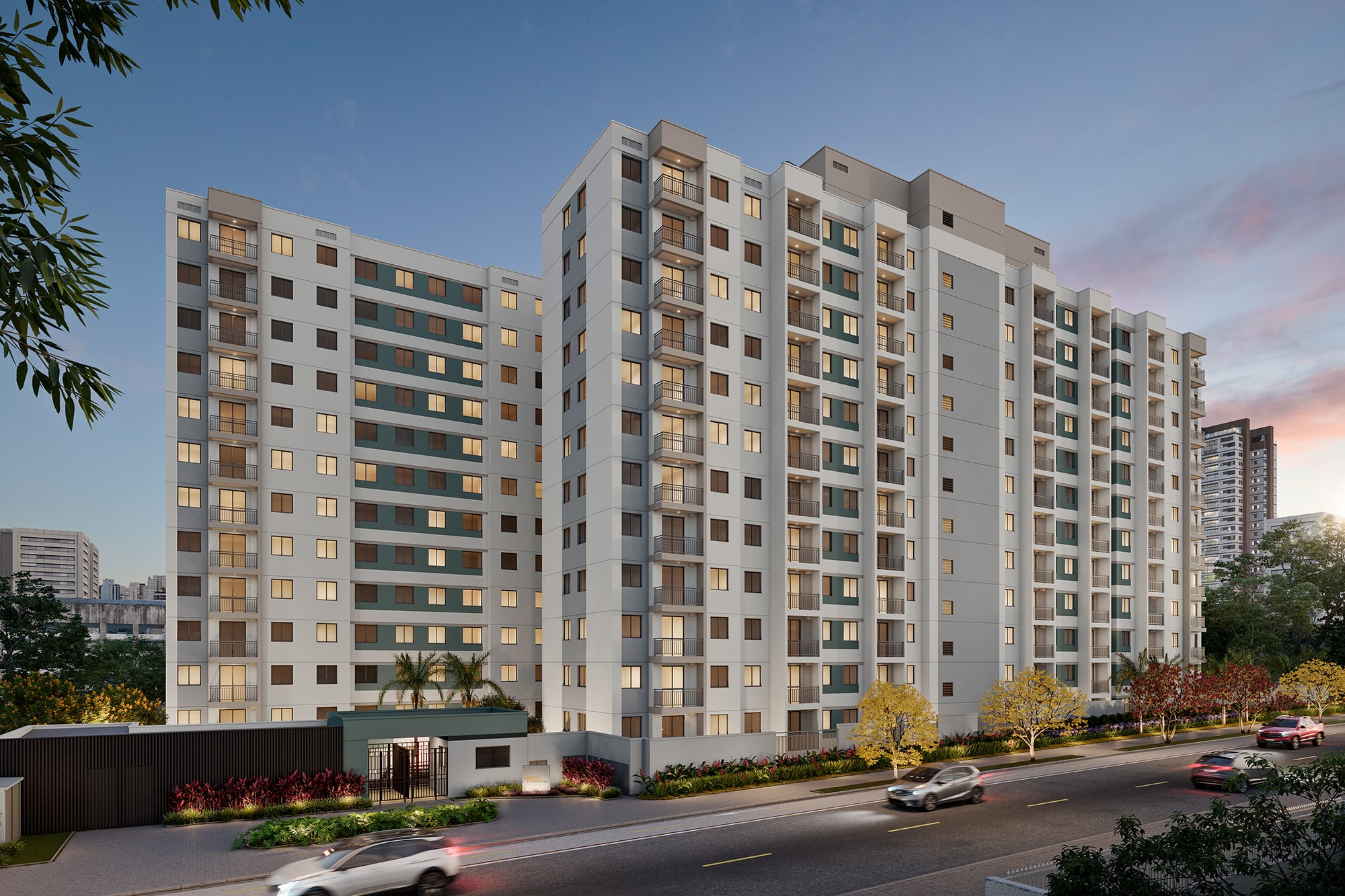 Fachada Nova Leopoldina Condomínio Art